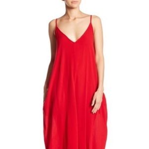 Hot Red Maxi Dress